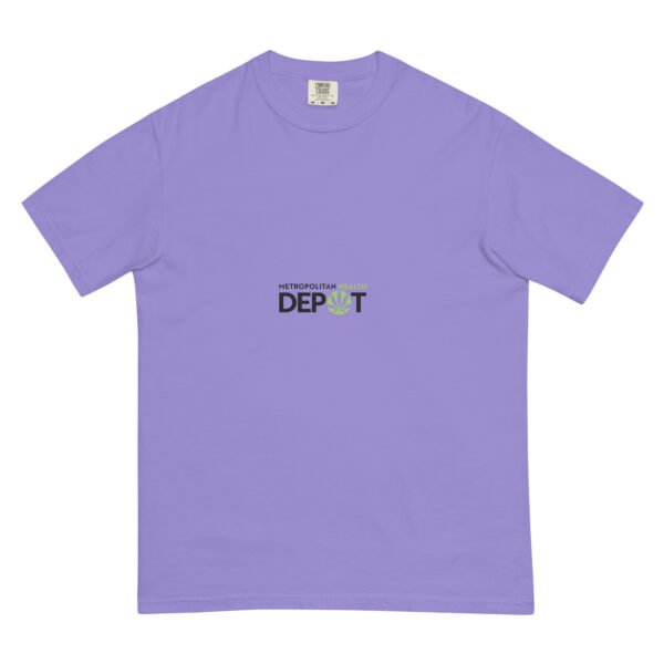 Unisex garment-dyed heavyweight t-shirt - Image 7